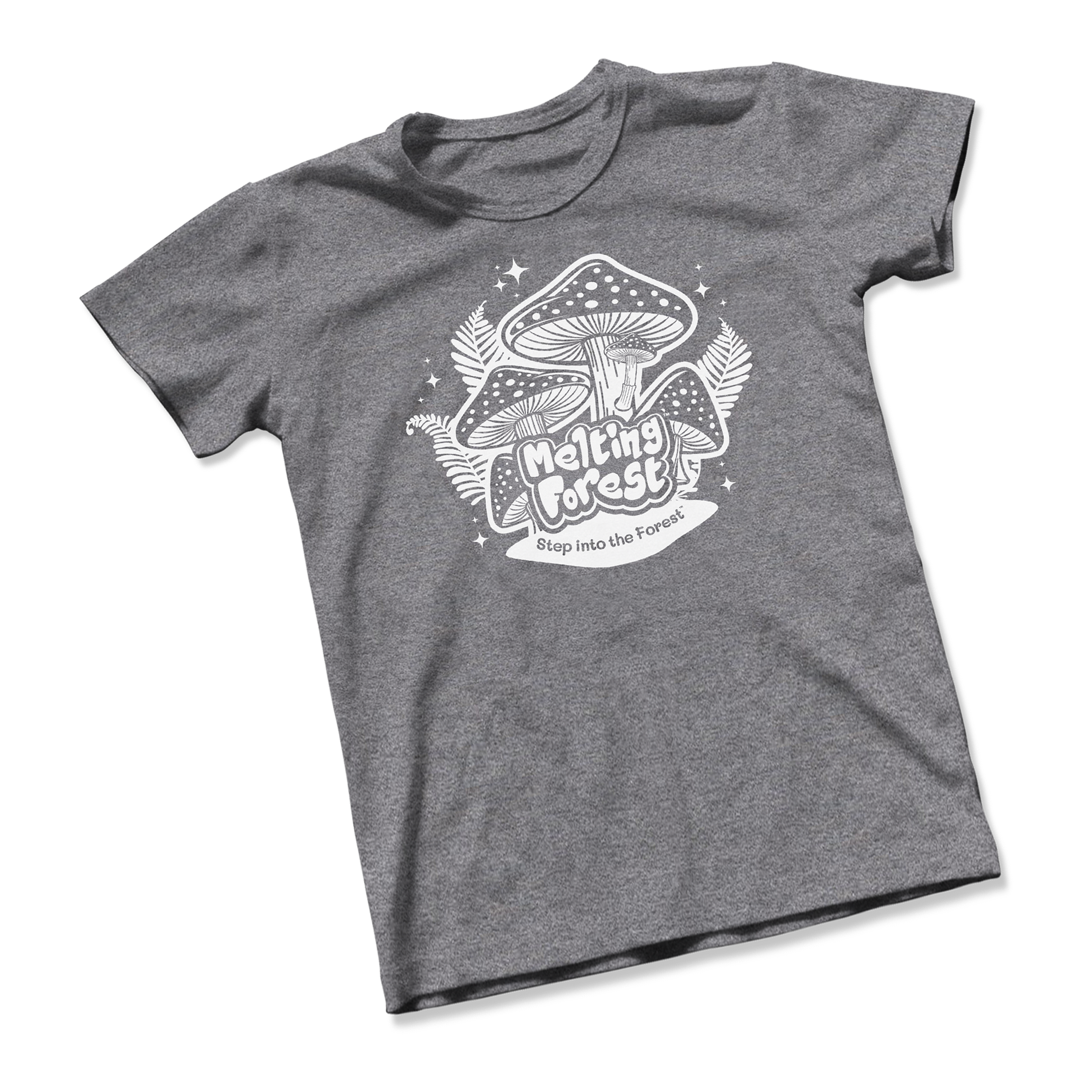 Melting Forest Tshirt Gray