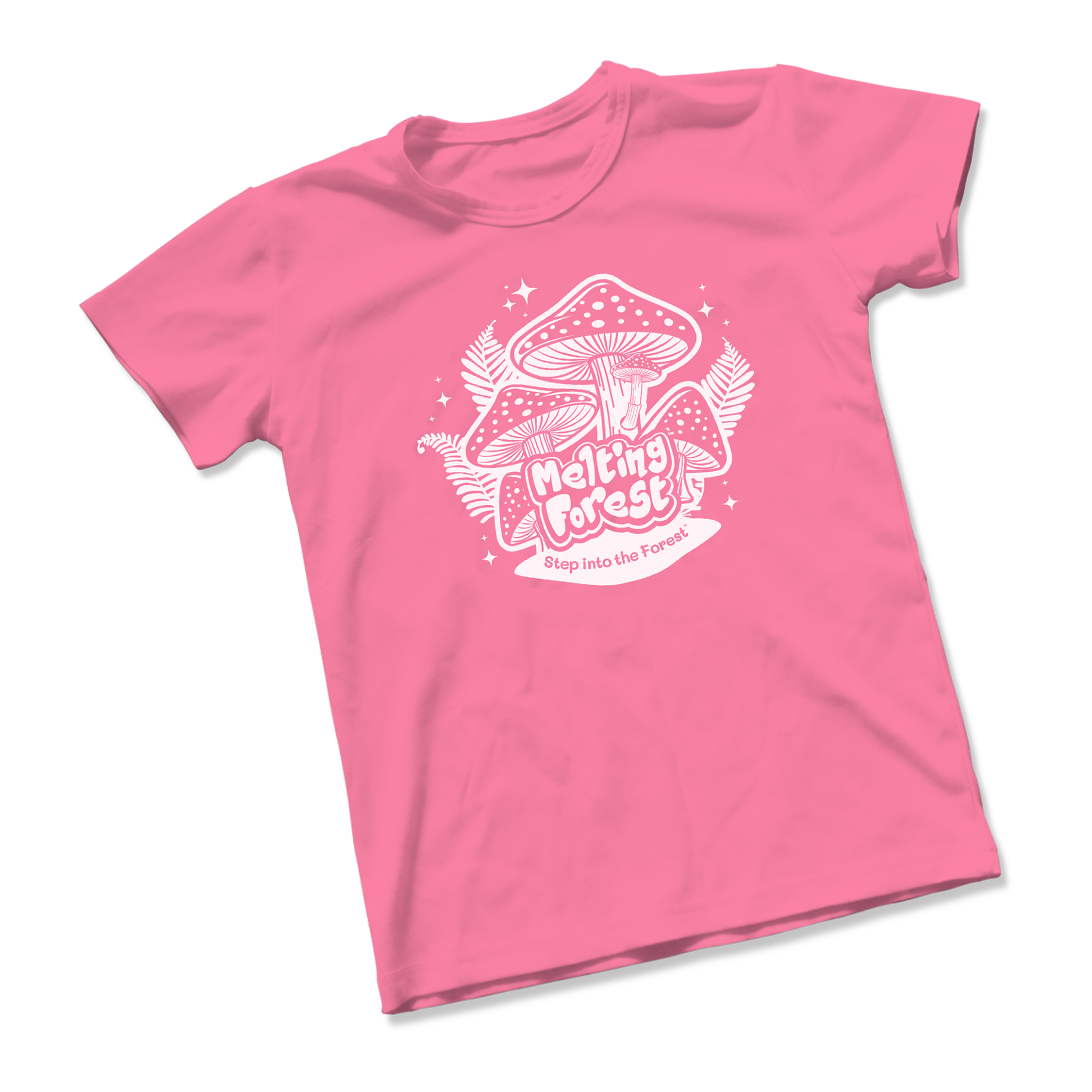 Melting Forest T-Shirt Pink