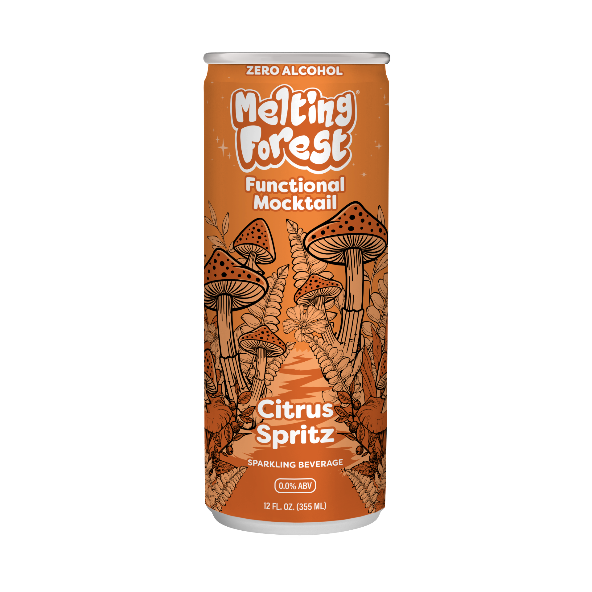 Mushroom Mocktail Drink 4 Pack - Citrus Spritz