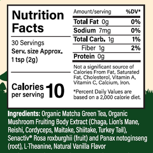 Adaptogenic Mushroom Matcha