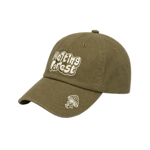 Melting Forest Hat - Olive - side angle