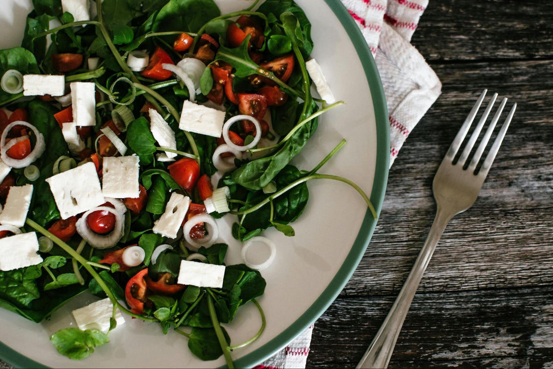 Salad with Fork