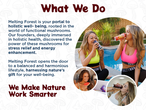 Mushroom Energy Drink 12 Pack - Black Cherry