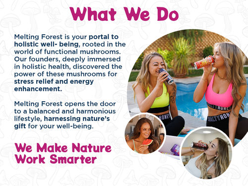 Mushroom Energy Drink 12 Pack - Strawberry Lemonade