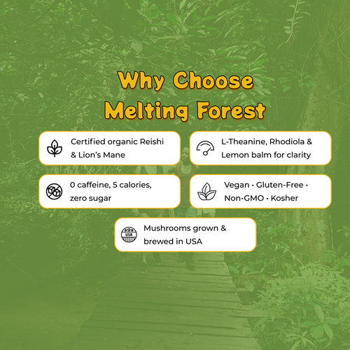 Mushroom D-Stress Drink 12 Pack - Yuzu Lime