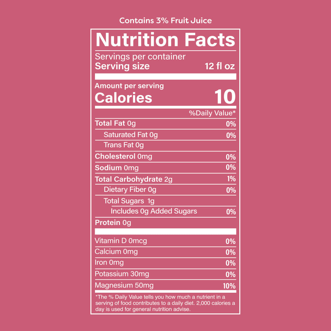 Mushroom Mocktail Drink 4 Pack - Hibiscus Rosé