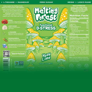 D-Stress Yuzu Lime can label