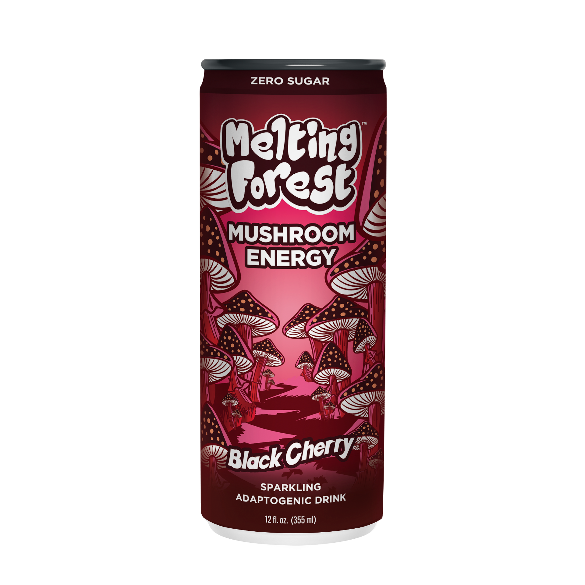 Mushroom Energy Drink Black Cherry