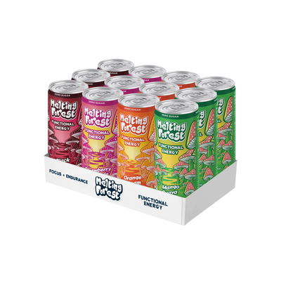 Mushroom Energy Drink 12 Pack - Variety Pack