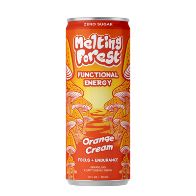 Mushroom Energy Drink 12 Pack - Orange Cream