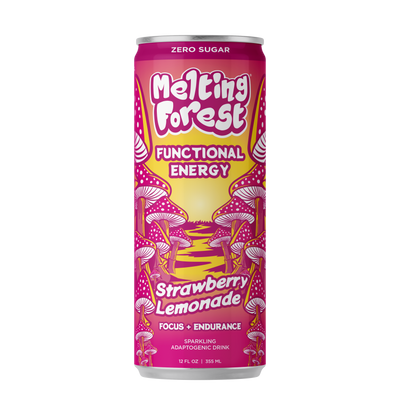 Mushroom Energy Drink 12 Pack - Strawberry Lemonade