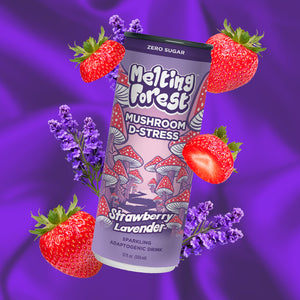 Melting Forest Strawberry Lavender Drink