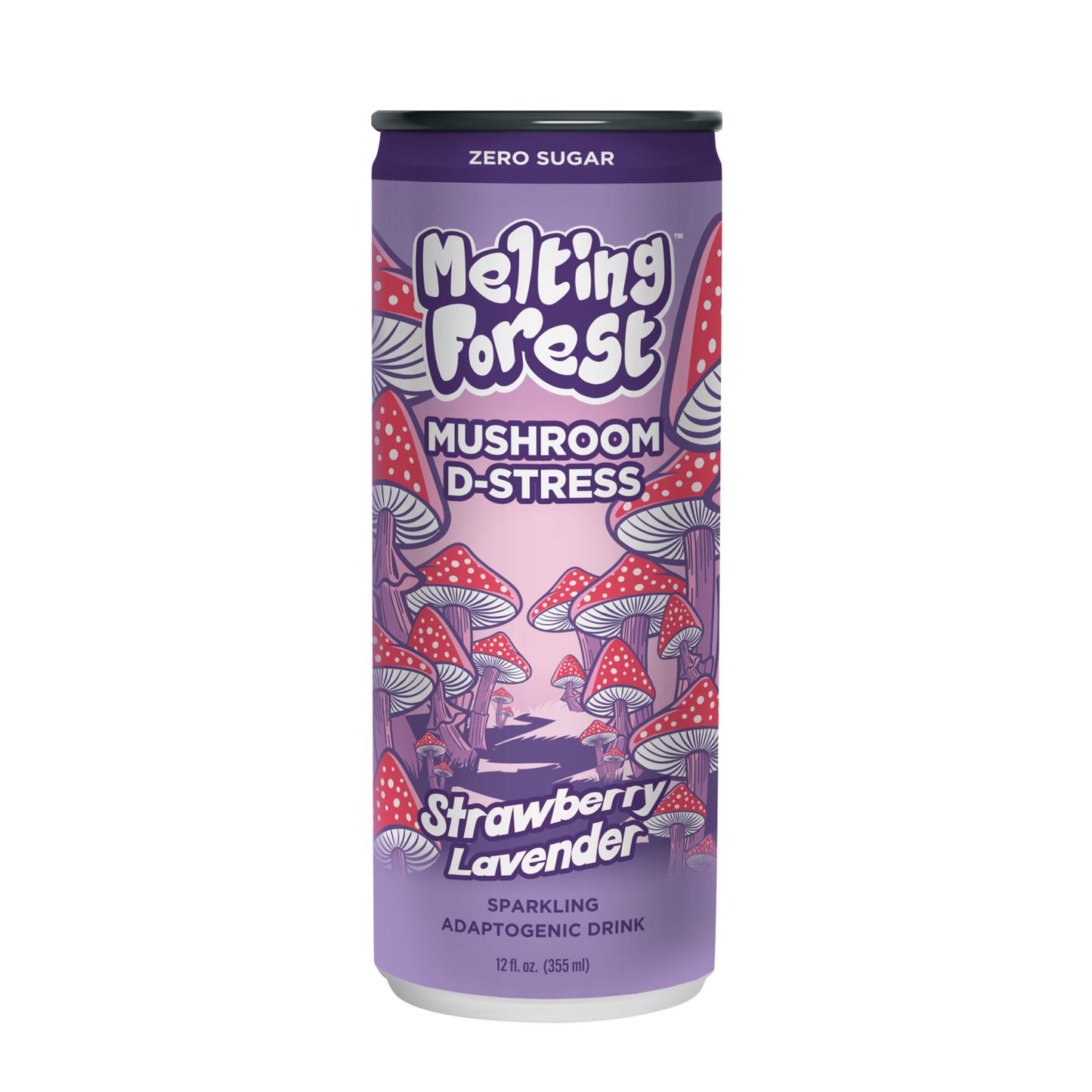 Mushroom D- Stress Strawberry Lavender