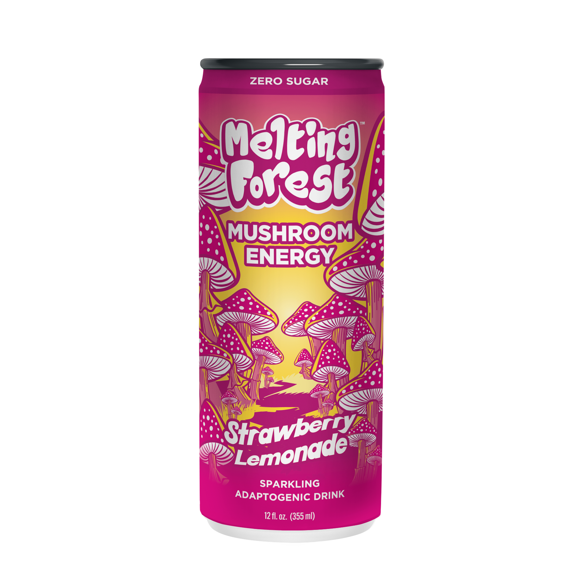 Mushroom Energy Drink Strawberry Lemonade