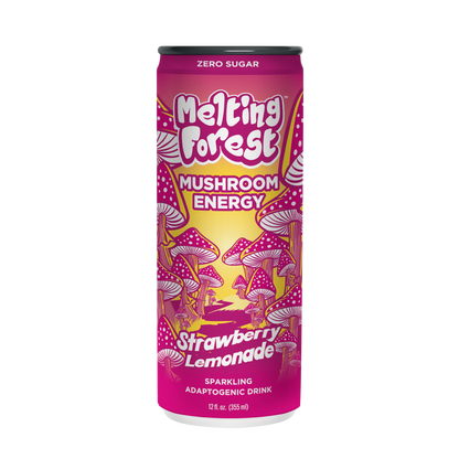 Mushroom Energy Drink Strawberry Lemonade