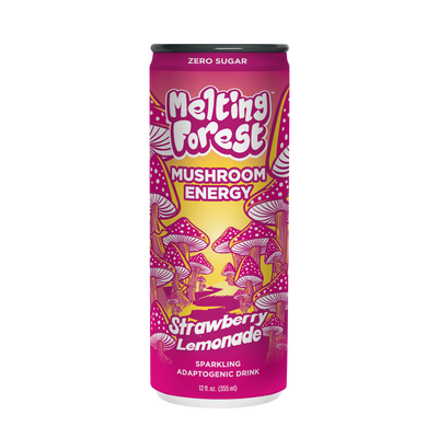 Mushroom Energy Drink 12 Pack - Strawberry Lemonade