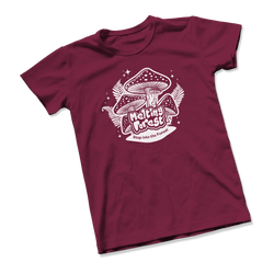 Melting Forest T-Shirt Maroon