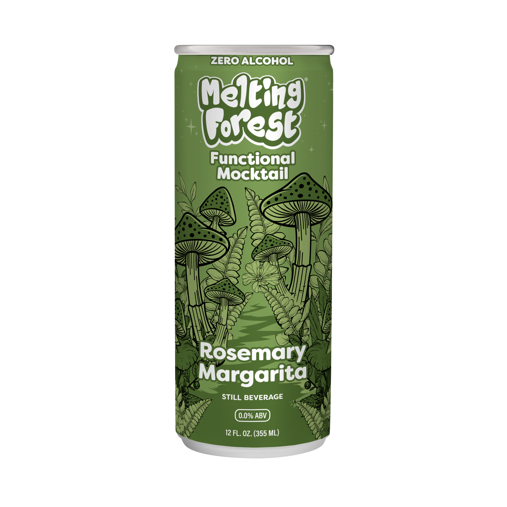 Mushroom Mocktail Drink 4 Pack - Rosemary Margarita