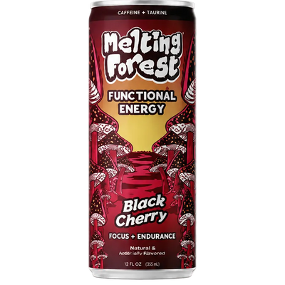 Mushroom Energy Drink 12 Pack - Black Cherry