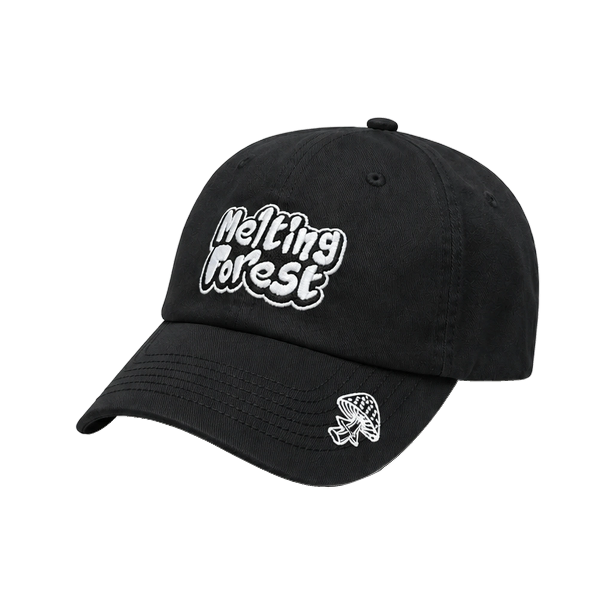 Melting Forest Hat - Black - front angle