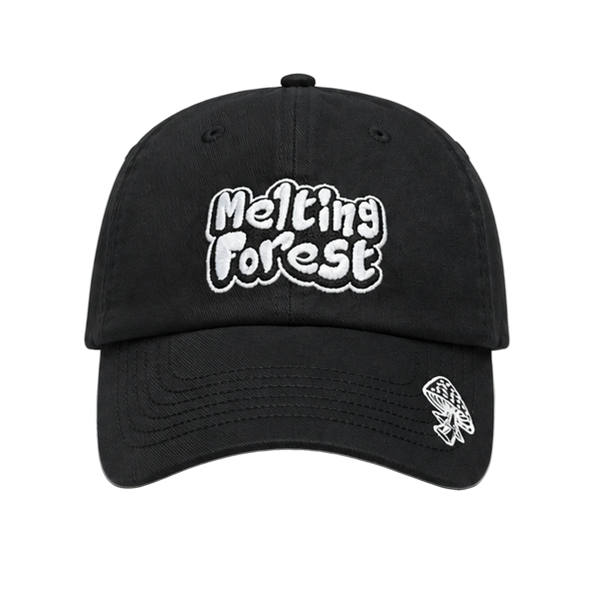 Melting Forest Hat - Black - front