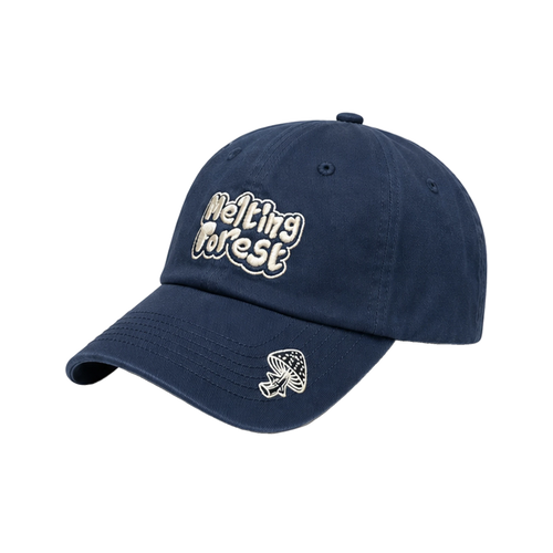 Melting Forest Hat - Navy - side angle