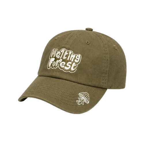 Melting Forest Hat - Olive - front angle