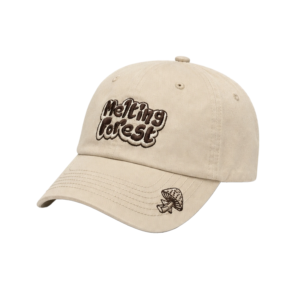 Melting Forest Hat - Sand - front angle