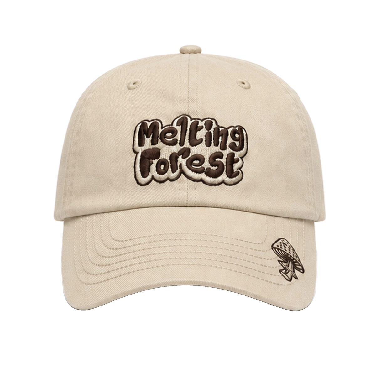 Melting Forest Hat - Sand - front