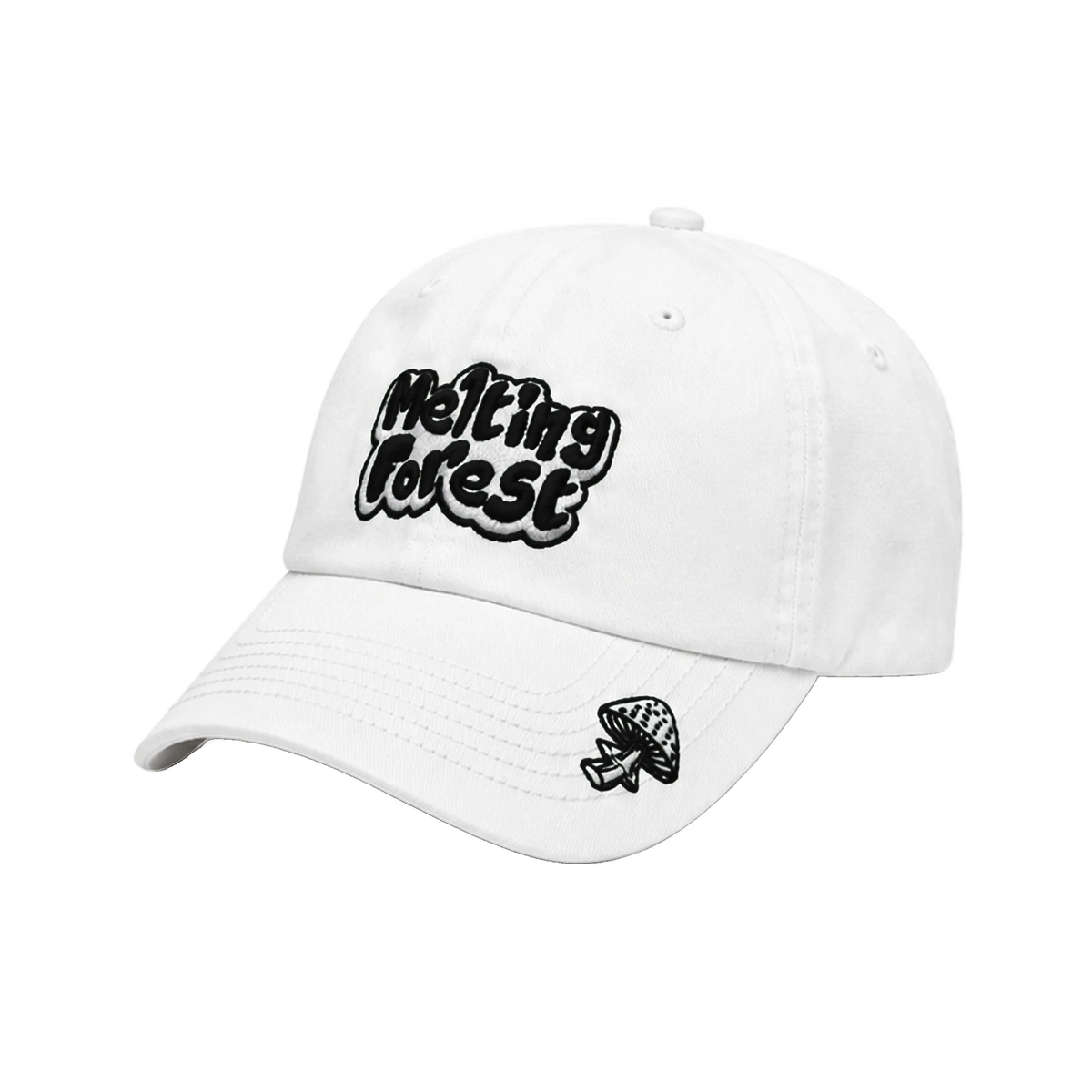 Melting Forest Hat - White - front angle