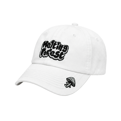 Melting Forest Hat - White - front angle