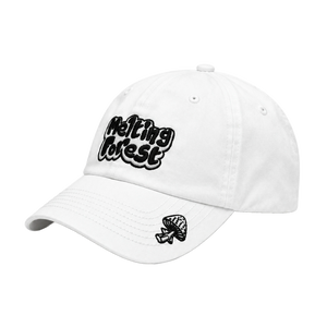 Melting Forest Hat - White - side angle