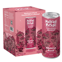Mushroom Mocktail Drink 4 Pack - Hibiscus Rosé