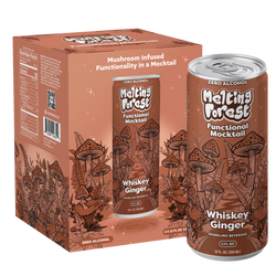 Mushroom Mocktail Drink 4 Pack - Whiskey Ginger